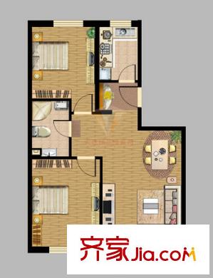 淮海大廈戶型圖2