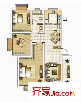 淮海大廈戶型圖4
