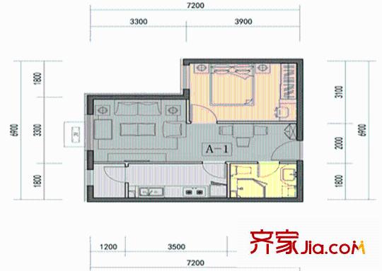 金宏花園戶型圖2 