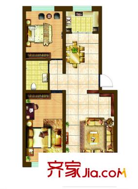 錦東麗園戶(hù)型圖2