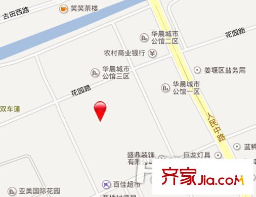 荷葉社區(qū)交通圖