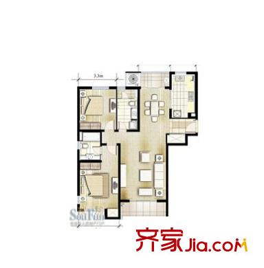 海上海戶型圖戶型圖C 