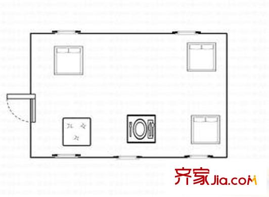 南苑新村戶型圖戶型圖B 