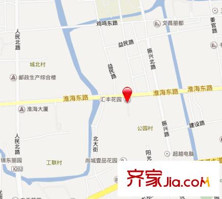 匯豐花園交通圖