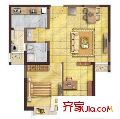 鴻潤花園戶型圖22 