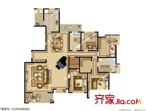 海上海戶型圖戶型圖E 