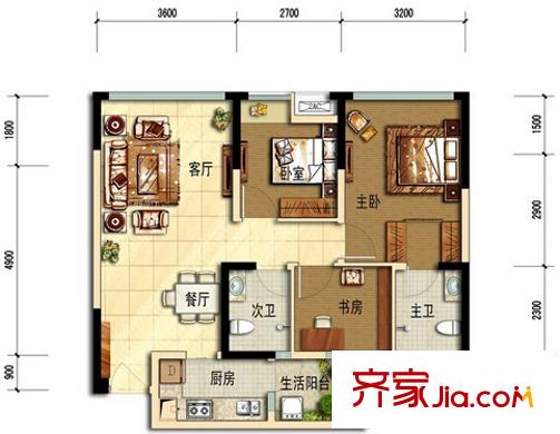 城南新村戶型圖5