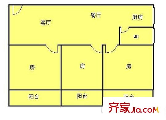 濱河佳園戶型圖3