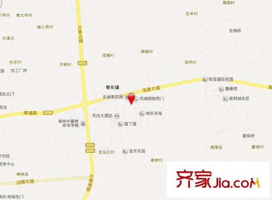 錦東花苑交通圖111