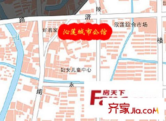 沁蓮城市公館交通圖