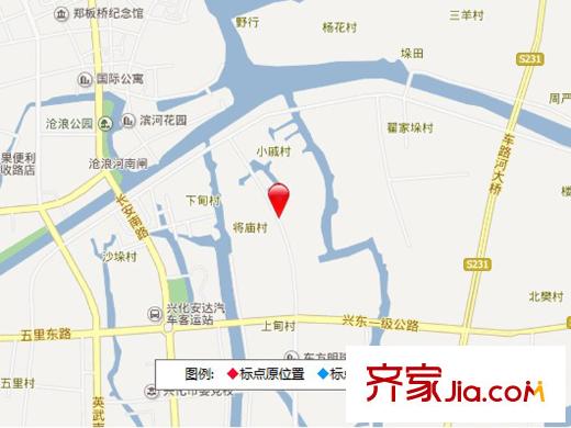 廣潤上海城交通坐標