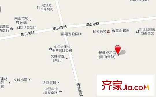 新世紀(jì)花園交通圖