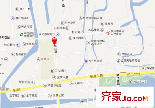 青年北路小區(qū)交通圖qin