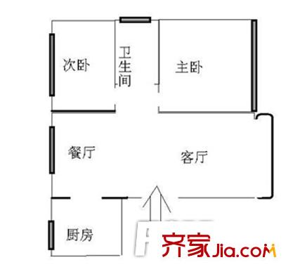 青年北路小區(qū)戶型圖青年北路 戶型圖5 
