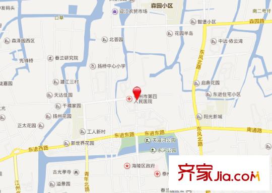 東火巷小區(qū)交通圖區(qū)位圖