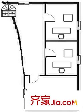時代花園 0室 戶型圖