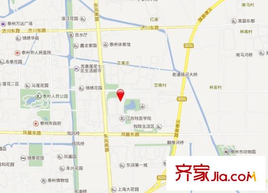 稅務(wù)橋西街小區(qū)交通圖111