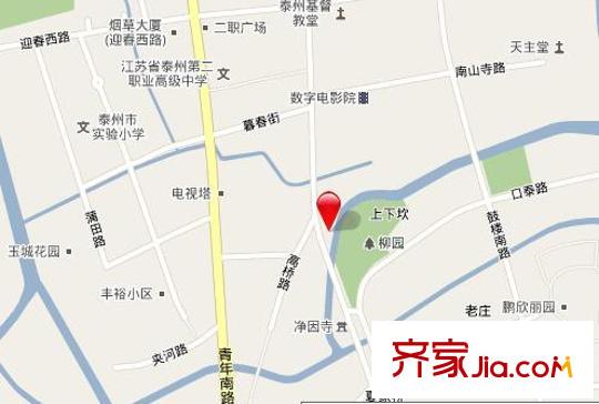 鴻發(fā)小區(qū)交通圖