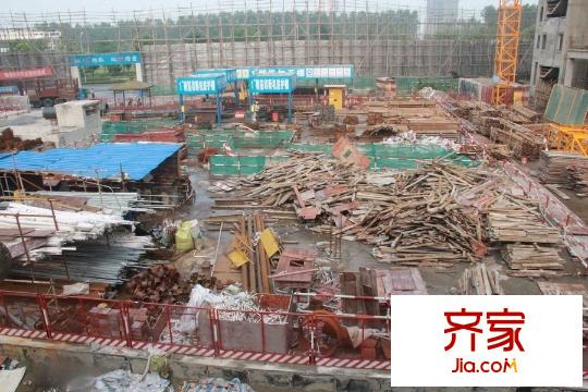 華潤中心華潤三期施工進度實景(2015-09-07)