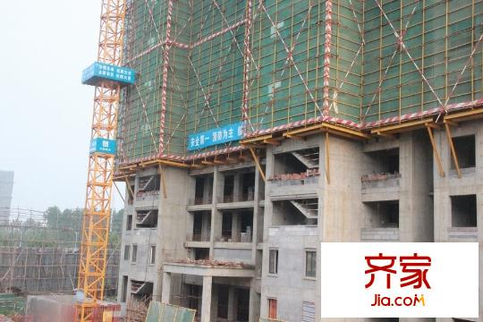 華潤中心華潤三期施工進度實景(2015-09-07)