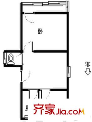 鴻發(fā)小區(qū) 0室 戶型圖