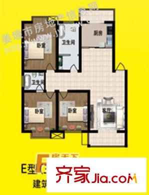 鴻發(fā)小區(qū)戶型圖ef 