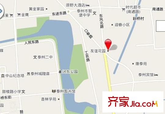 友誼花園交通圖01