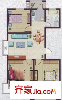 鳳凰21戶型圖H戶型 