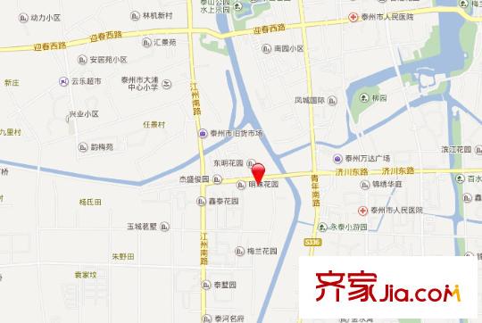 寶帶小區(qū)交通圖01