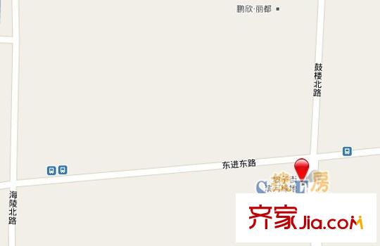 坡子街泰富華庭交通圖坡子街