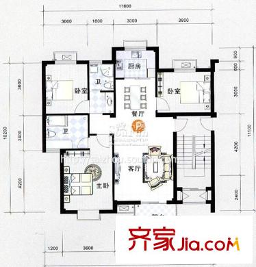 萬達廣場戶型圖戶型圖P 