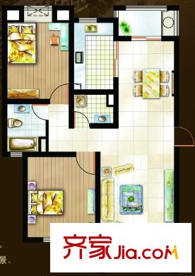 鳳凰曦城戶型圖F1 