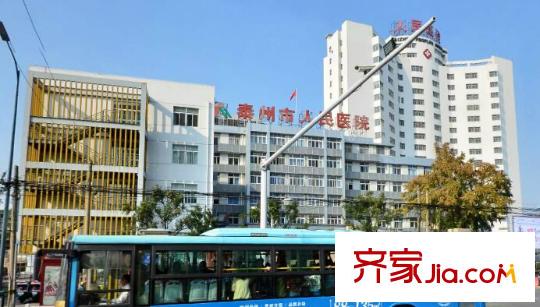 南園小區(qū)配套圖泰人醫(yī)北院