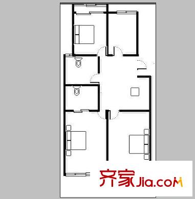 陽(yáng)光新城 3室 戶(hù)型圖