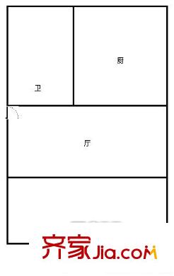 景光小區(qū)戶型圖1居戶型圖 1室1廳1衛(wèi)1廚