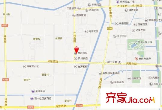 泰河名府交通圖1