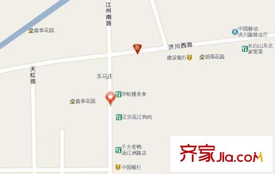鑫泰花園交通圖