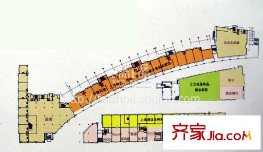 鵬欣麗都戶型圖上海風(fēng)情_一層商鋪平面圖 