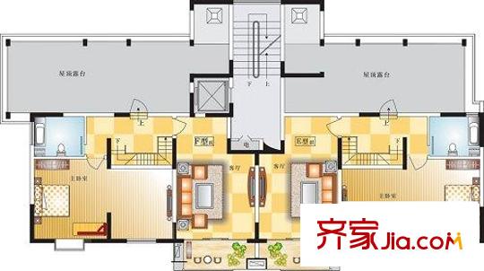 蘇源花園戶型圖戶型2 