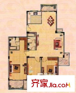 濟川華庭戶型圖4 