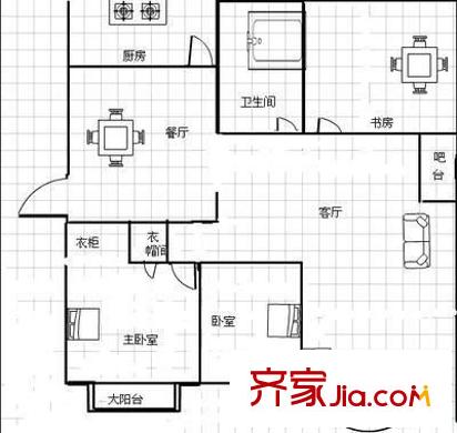 泰河名府 4室 戶型圖