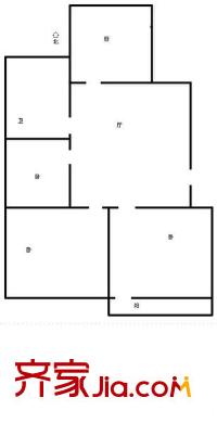 安居苑戶型圖3居戶型圖 3室