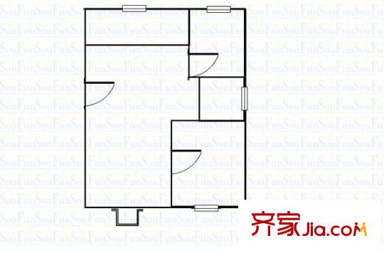 蘇源花園 3室 戶型圖