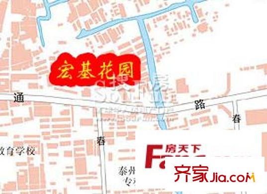 宏基花園交通圖