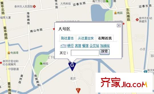 蓮花八區(qū)交通圖