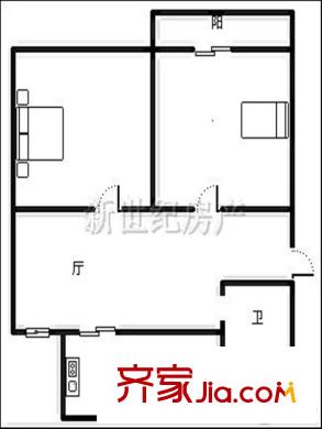興業(yè)小區(qū) 3室 戶型圖