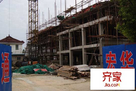 和睦佳園施工進(jìn)度圖（2010.9.25）