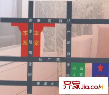 和睦佳園區(qū)位圖