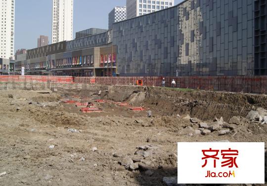 泰州萬達(dá)廣場施工進(jìn)度播報（2012.4.27）