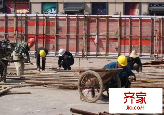 泰州萬達(dá)廣場施工進(jìn)度播報（2012.4.27）